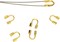 The Beadsmith Basic Elements Leverbacks – Gold Plated – 10mm x 15mm – 6 Pieces (3 Pairs) – Earring Hooks Findings – Jewelry Components for Making Dangle and Drop Earrings